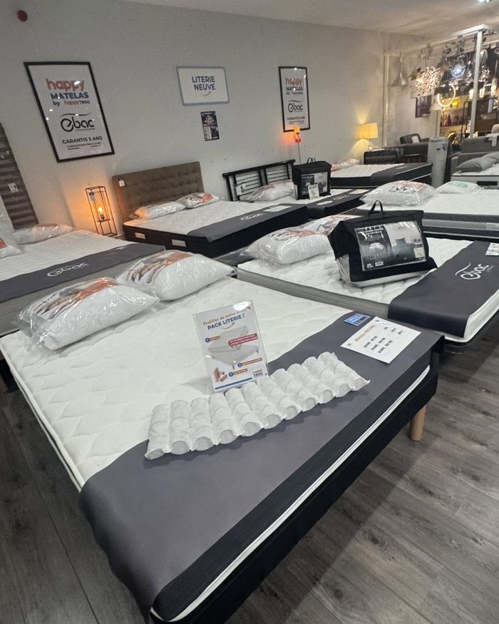 Rayon literie du magasin Happy Troc Niort