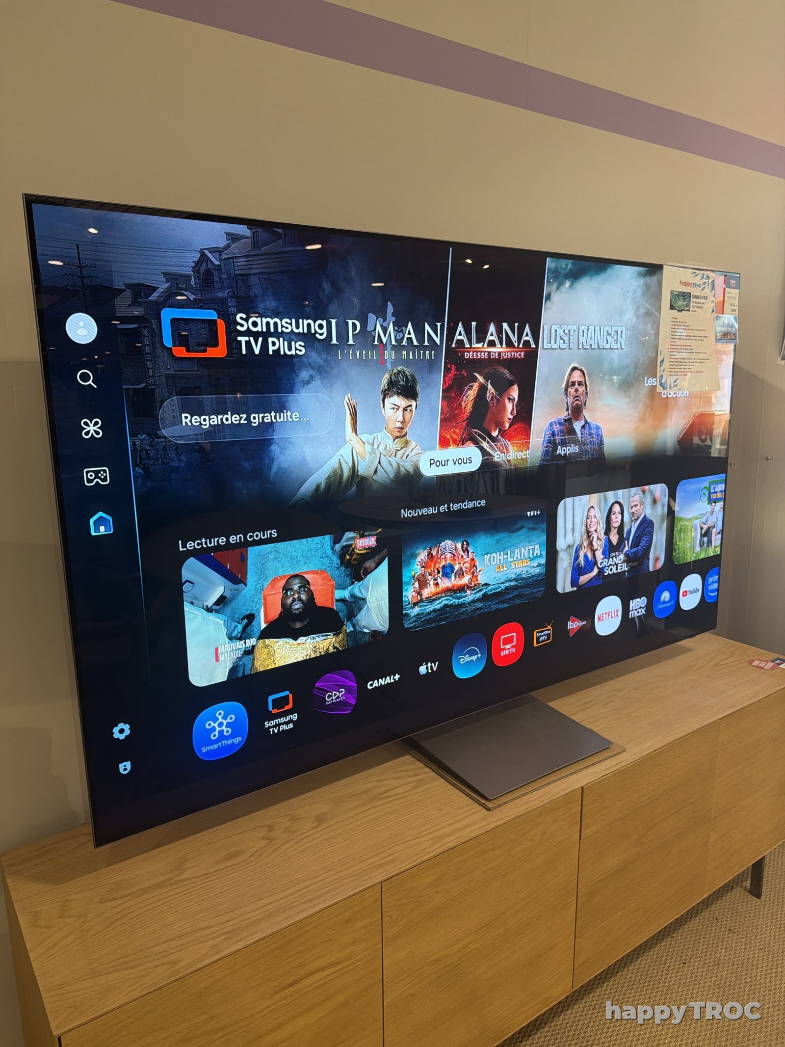 Téléviseur SAMSUNG OLED ultra HD (4k) 194cm