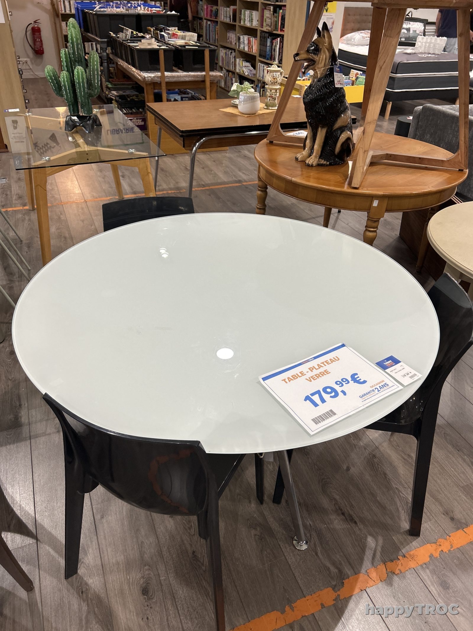 Table Plateau Verre
