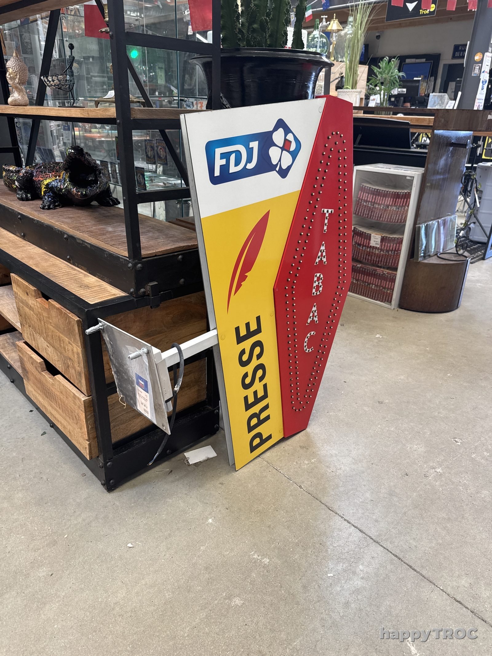 Enseigne presse tabac fdj