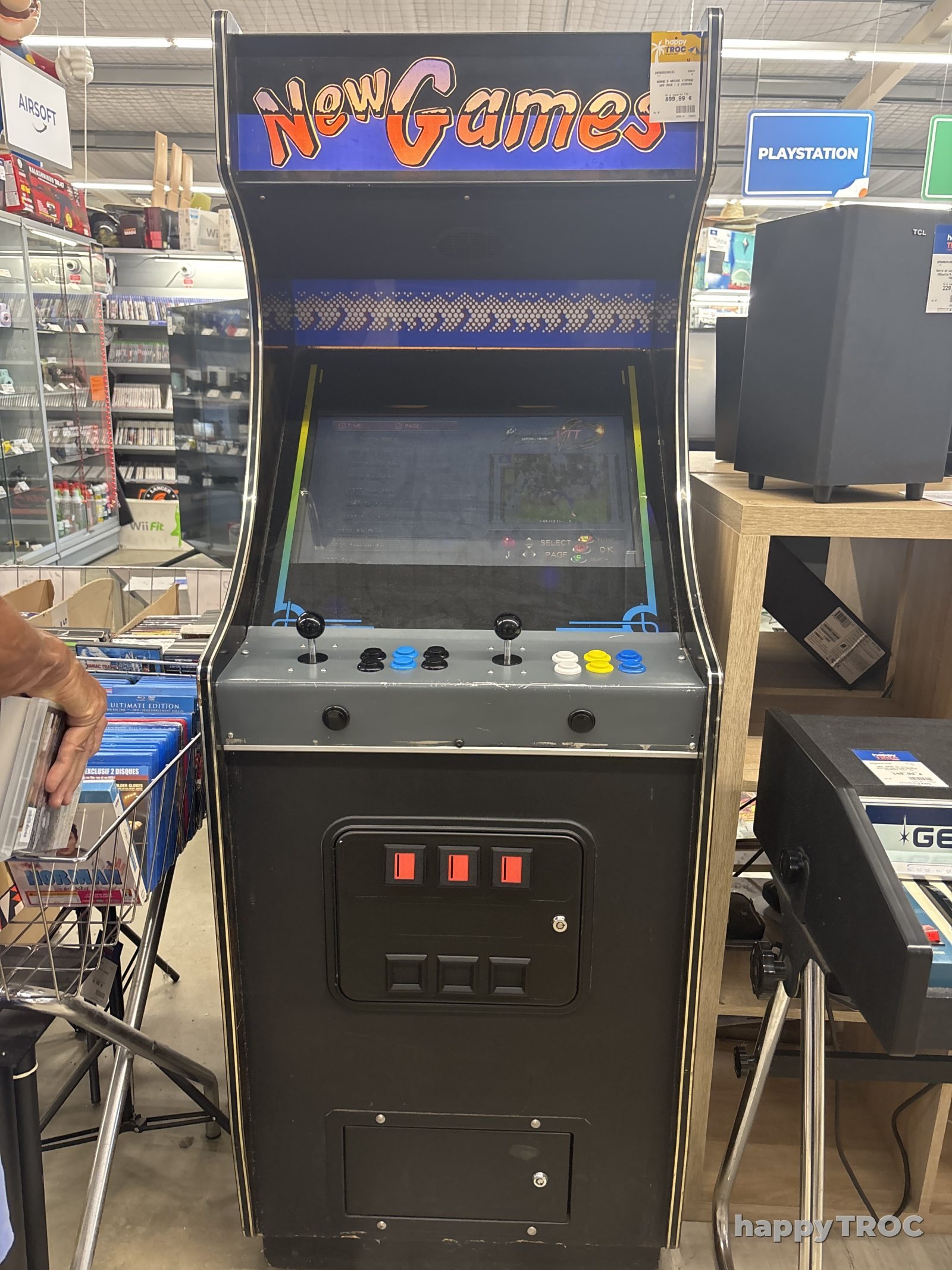 Borne d’arcade 2 joueurs