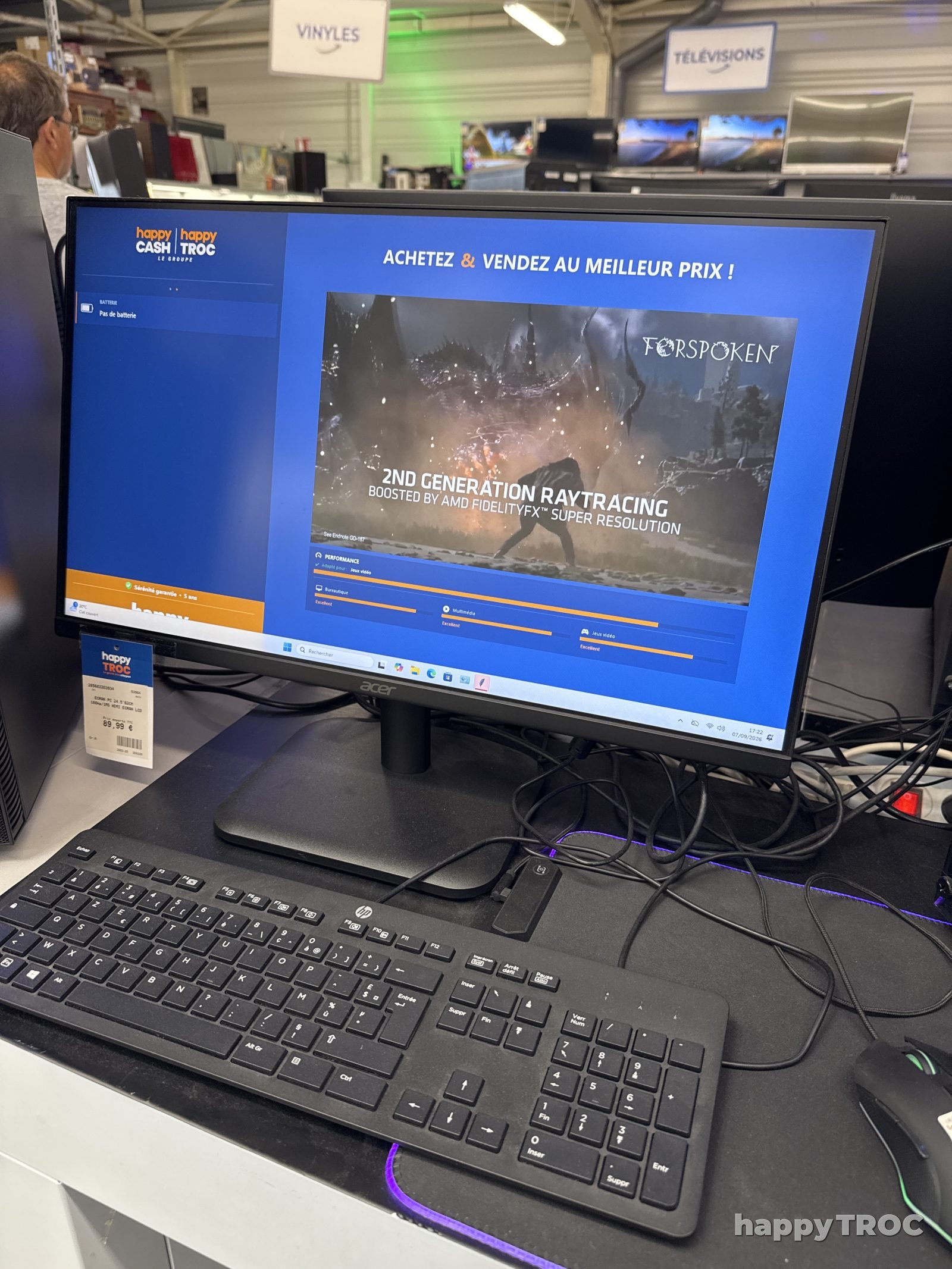 ECRAN de PC hdmi ecran lcd