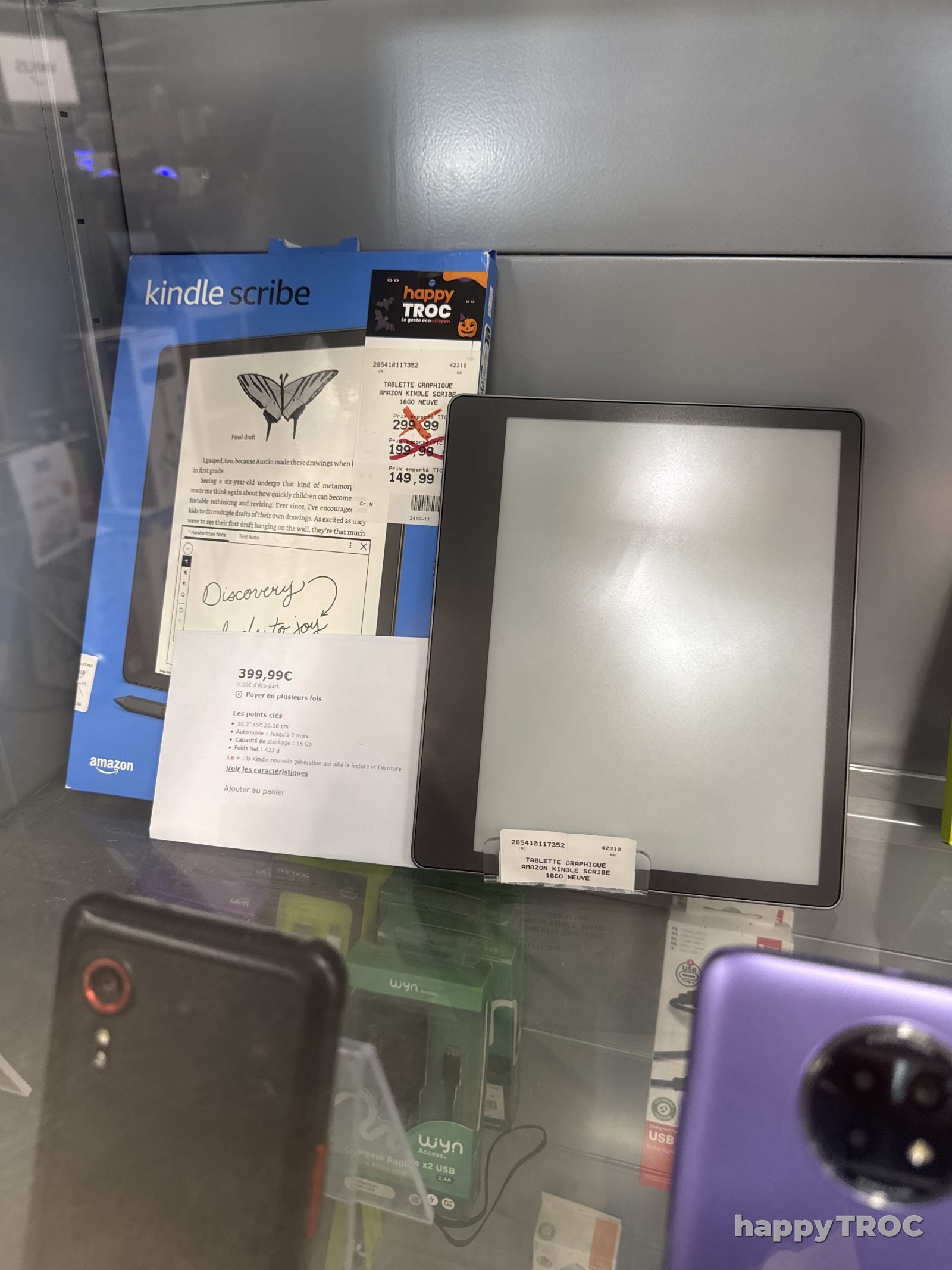 Tablette graphique liseuse Amazon Kindle Scribe 16 go Neuve