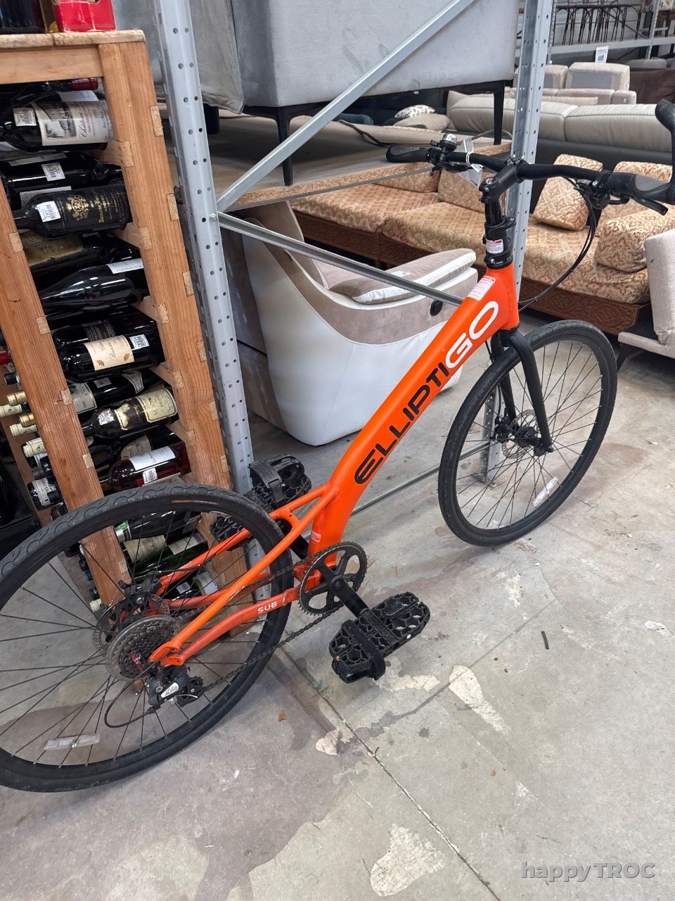 Velo elliptigo orange