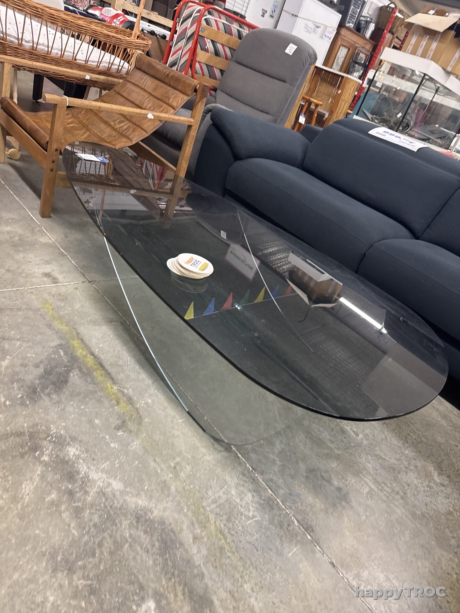 Table  basse verre moderne