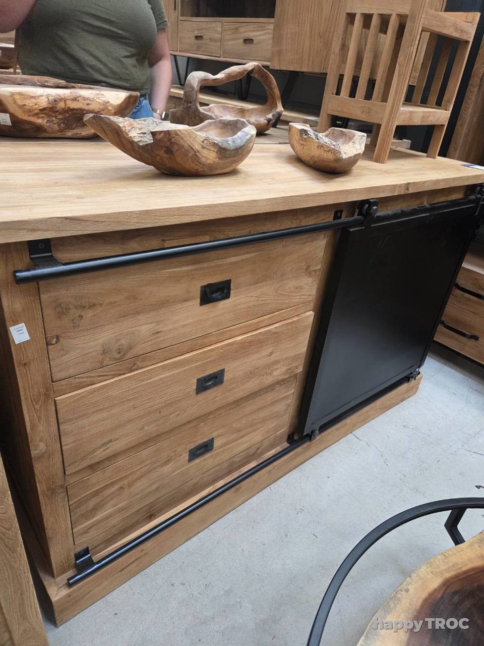 meuble bas sideboard 3t Bali