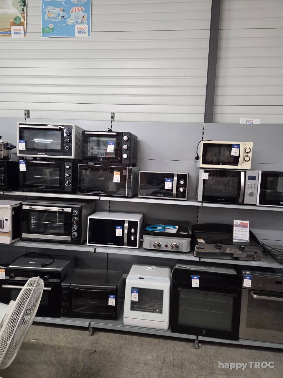 Nombreux fours disponibles au magasin