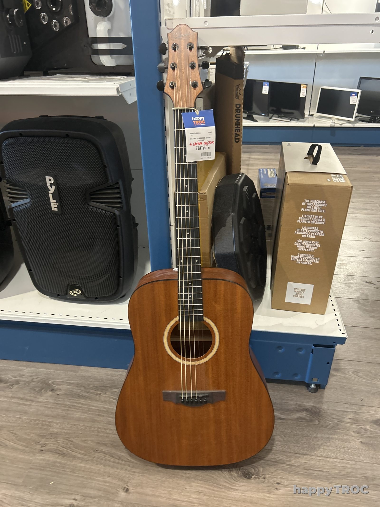 Proc guitare classique chapel DSP180P