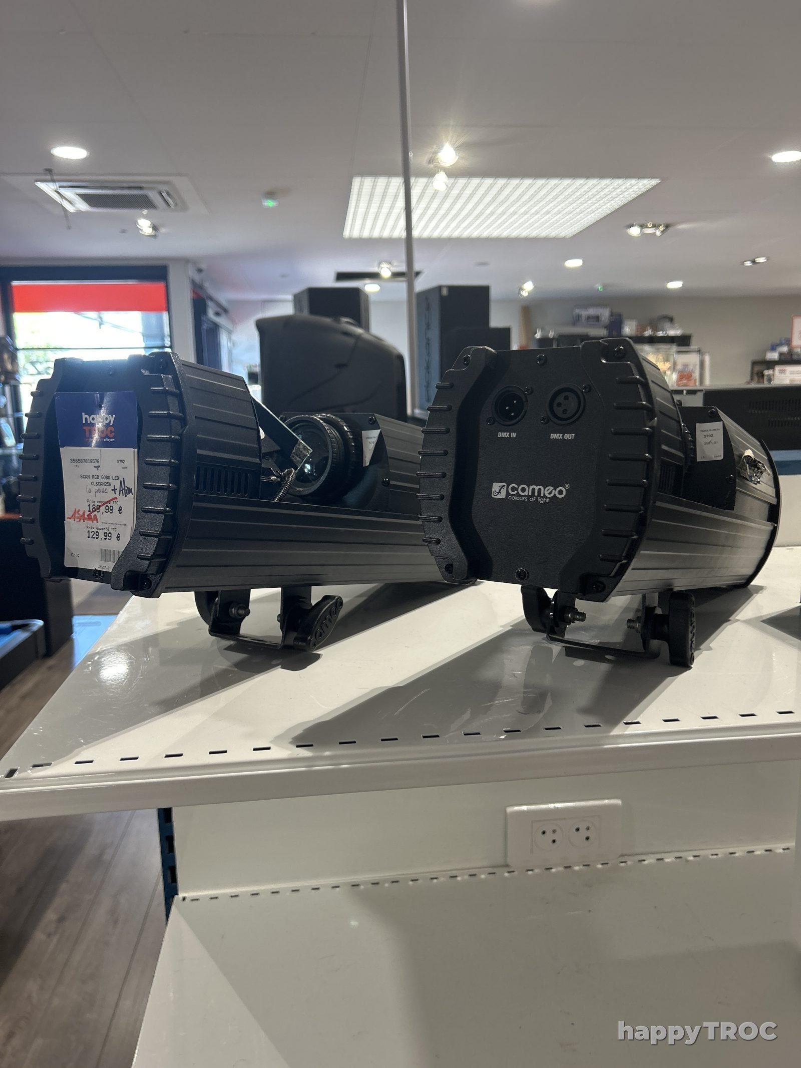 Scan RGB GOBO LED CLSCAN25W (La Paire)