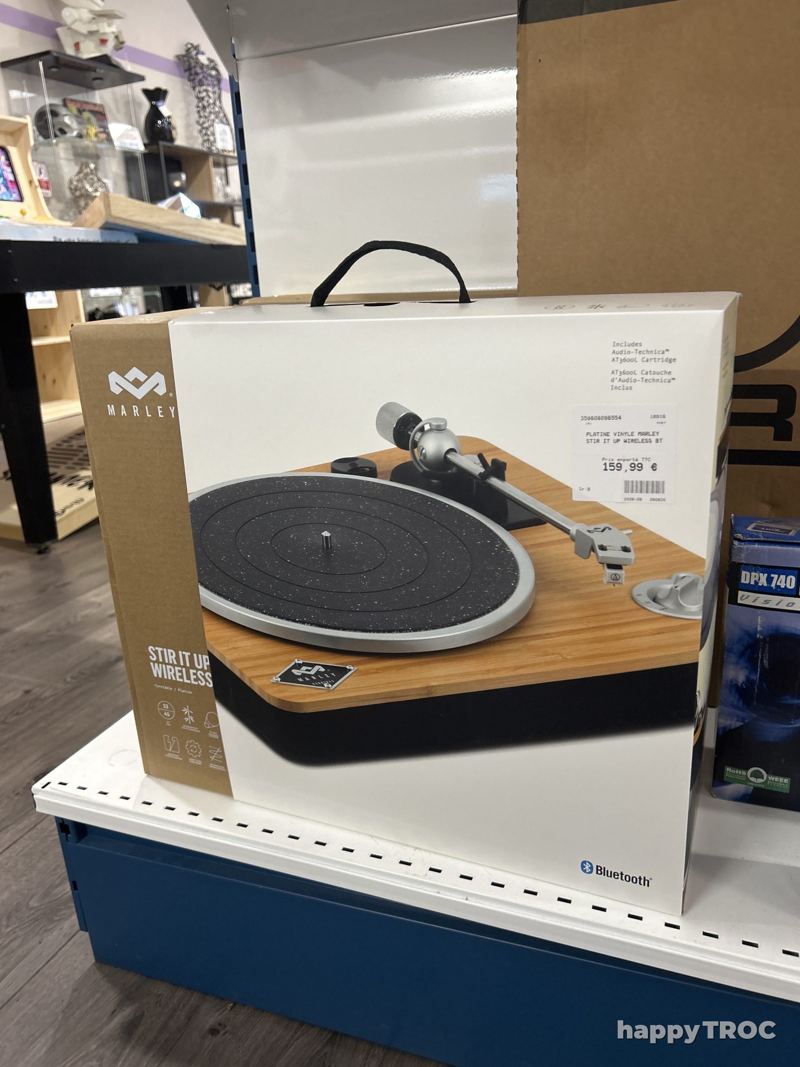 Platine vinyle marley stir it up wireless bt