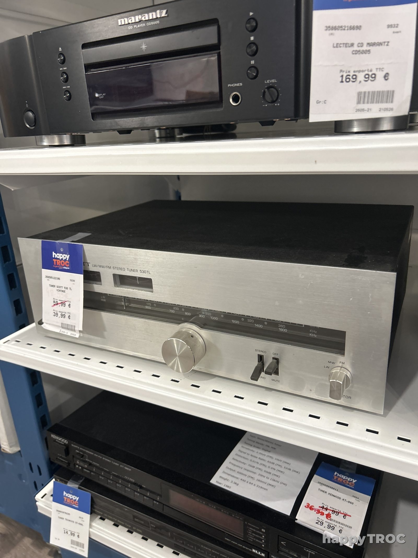tuner scott 530 tl vintage