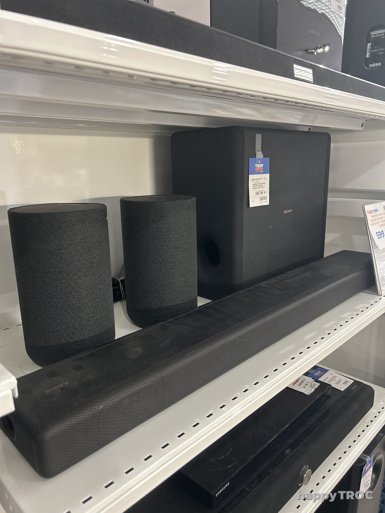 Ensemble sony sa-rsa enceinte arriere ht-h300 barre de son