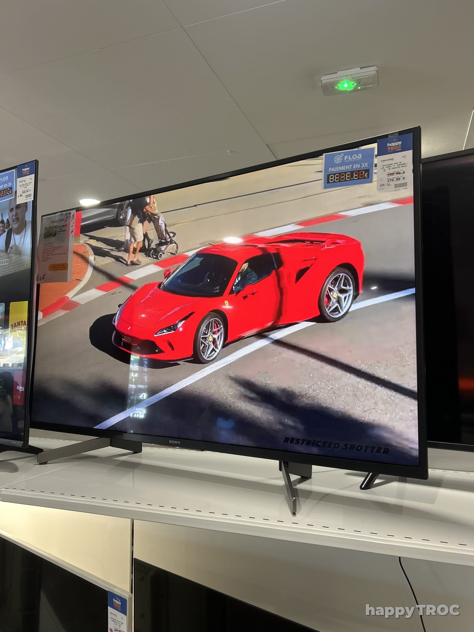téléviseur sony lcd smart tv 49XG8096 + télécommande