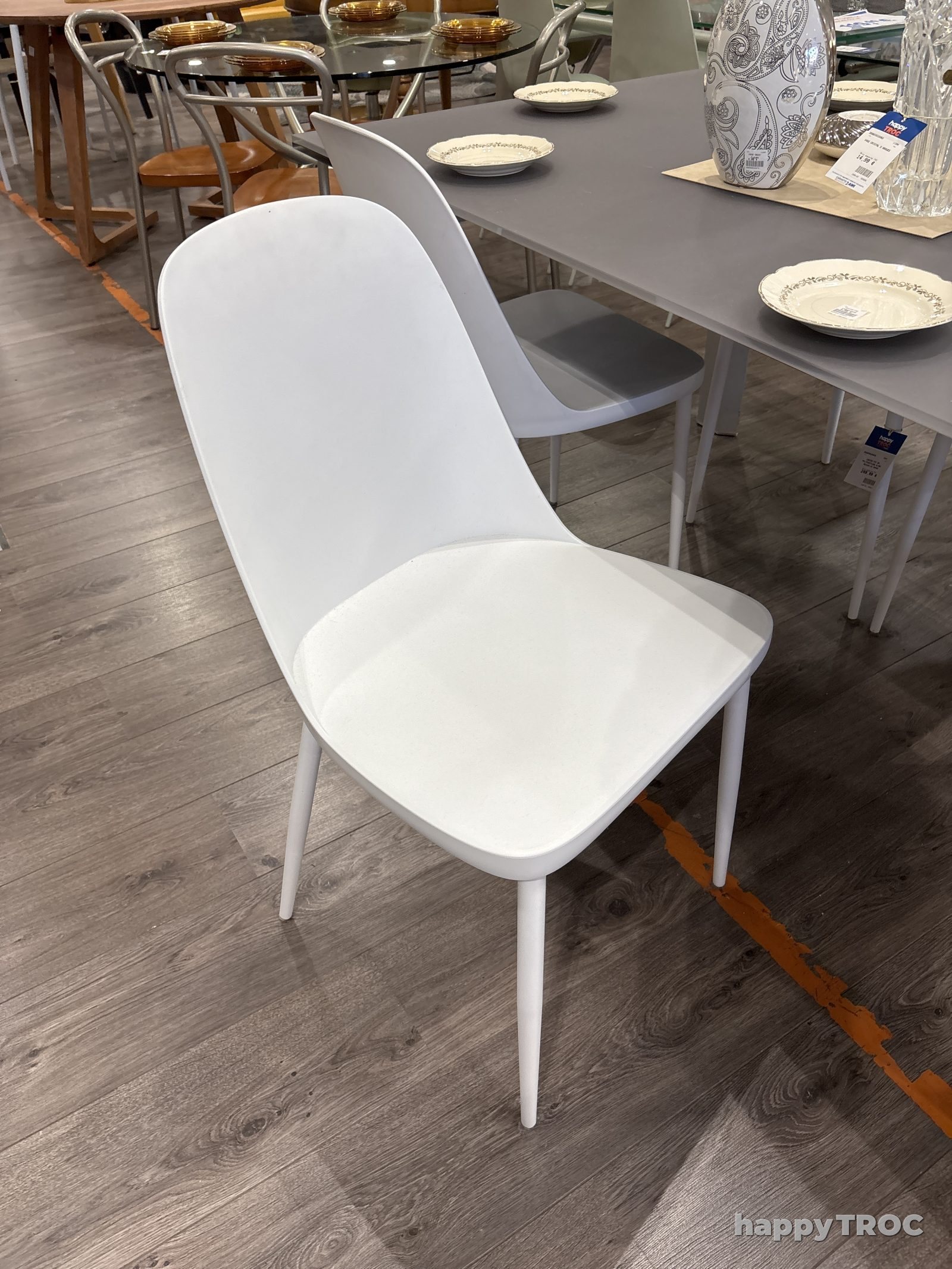 Chaise (x4) - Pip En Polypropylène Blanc Maison Du Monde