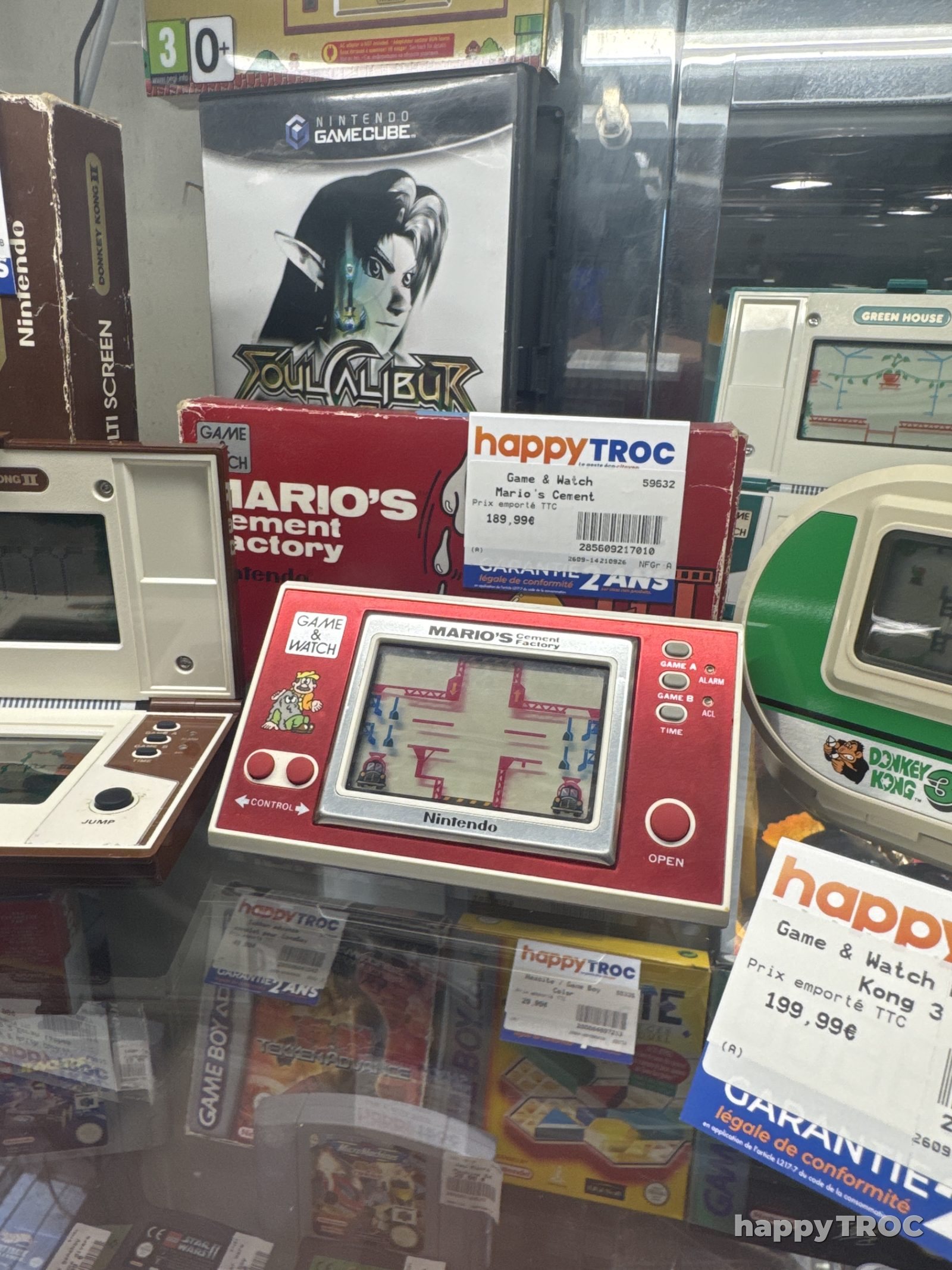 Console de jeux, Nintendo, LCD, Mario Celent Factory