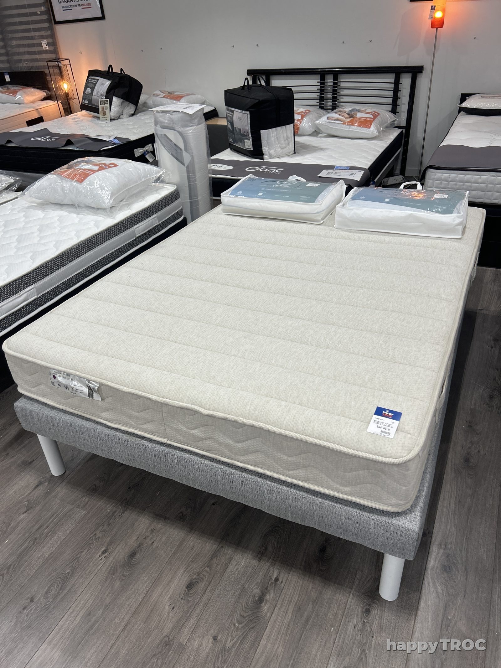 Matelas Latex D’origine Naturelle 23cm Théodore 140x190cm CAM1581294-AJ
