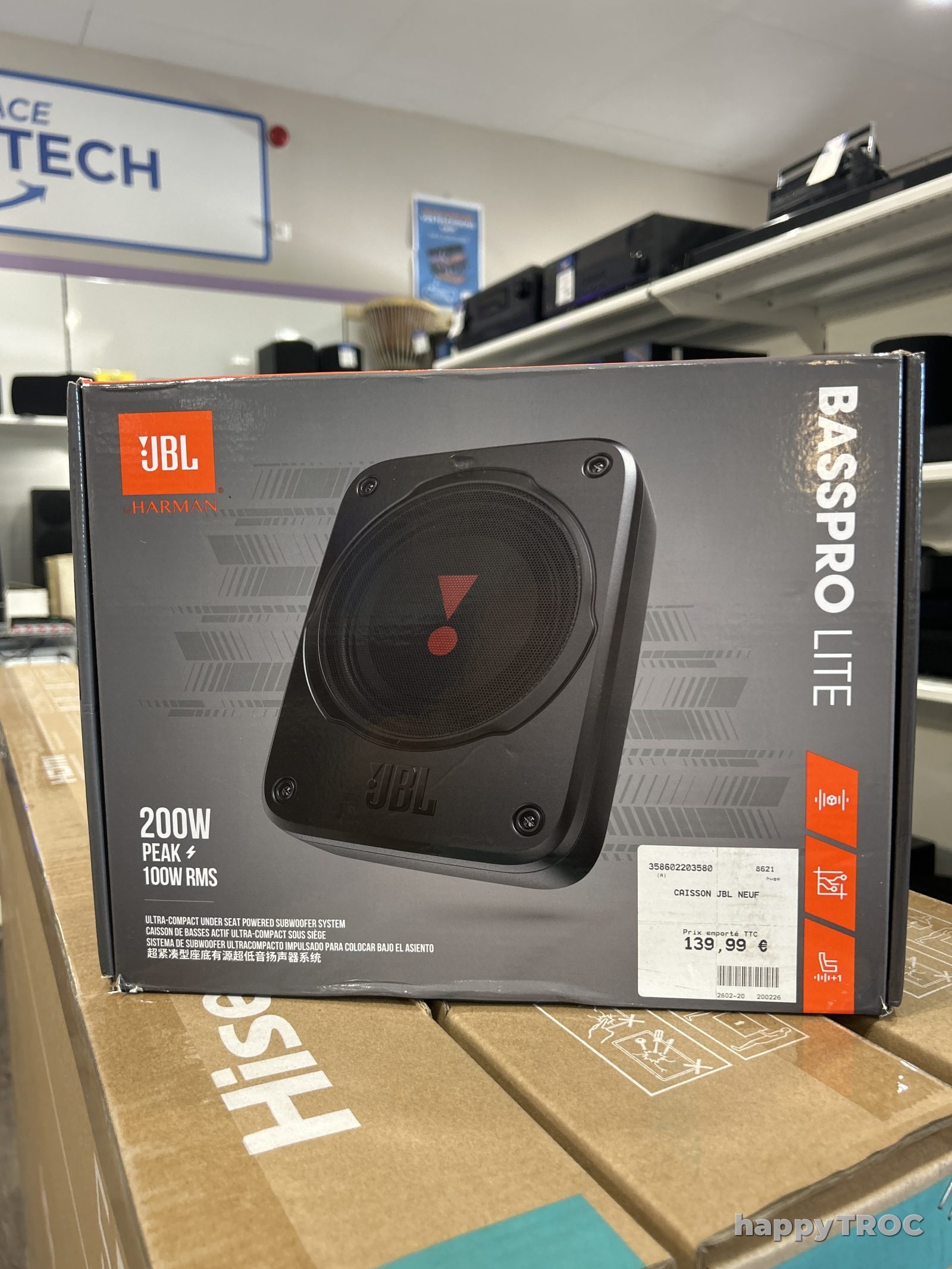 Caisson jbl neuf