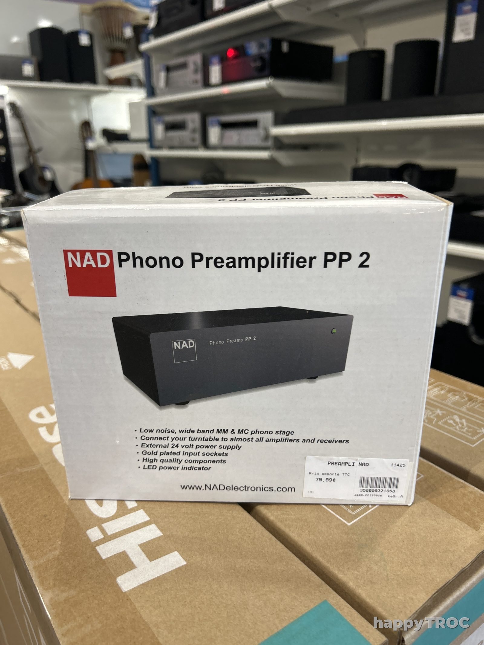 Pré-Ampli Nad pour Platine Vinyle