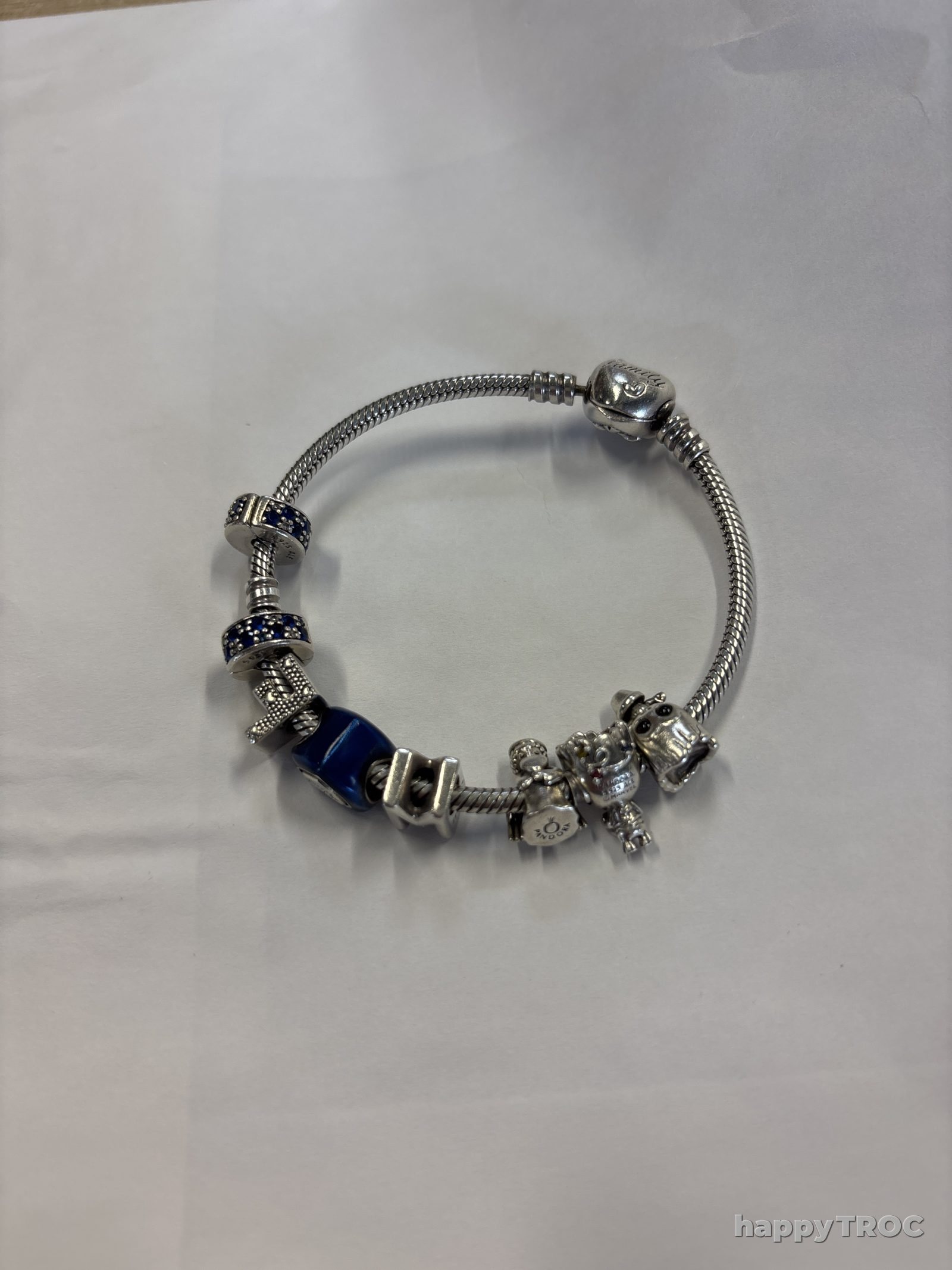 Bracelet Pandora 8 charms