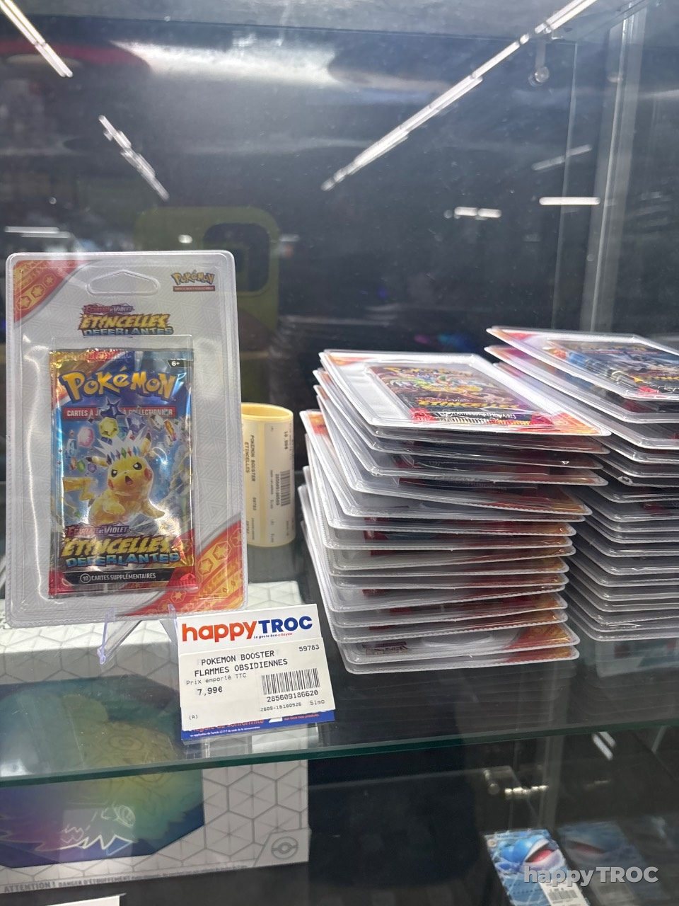 Pokemon booster  flammes obsidiennes