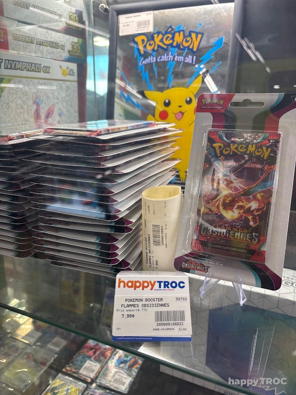 Booster Pokemon Flammes obsidiennes