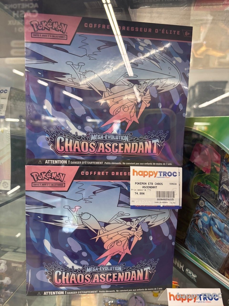 Pokémon etb chaos ascendant
