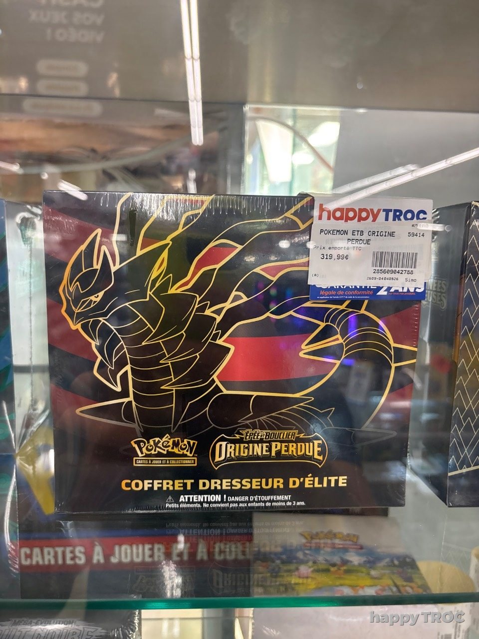 Pokémon etb origine perdue