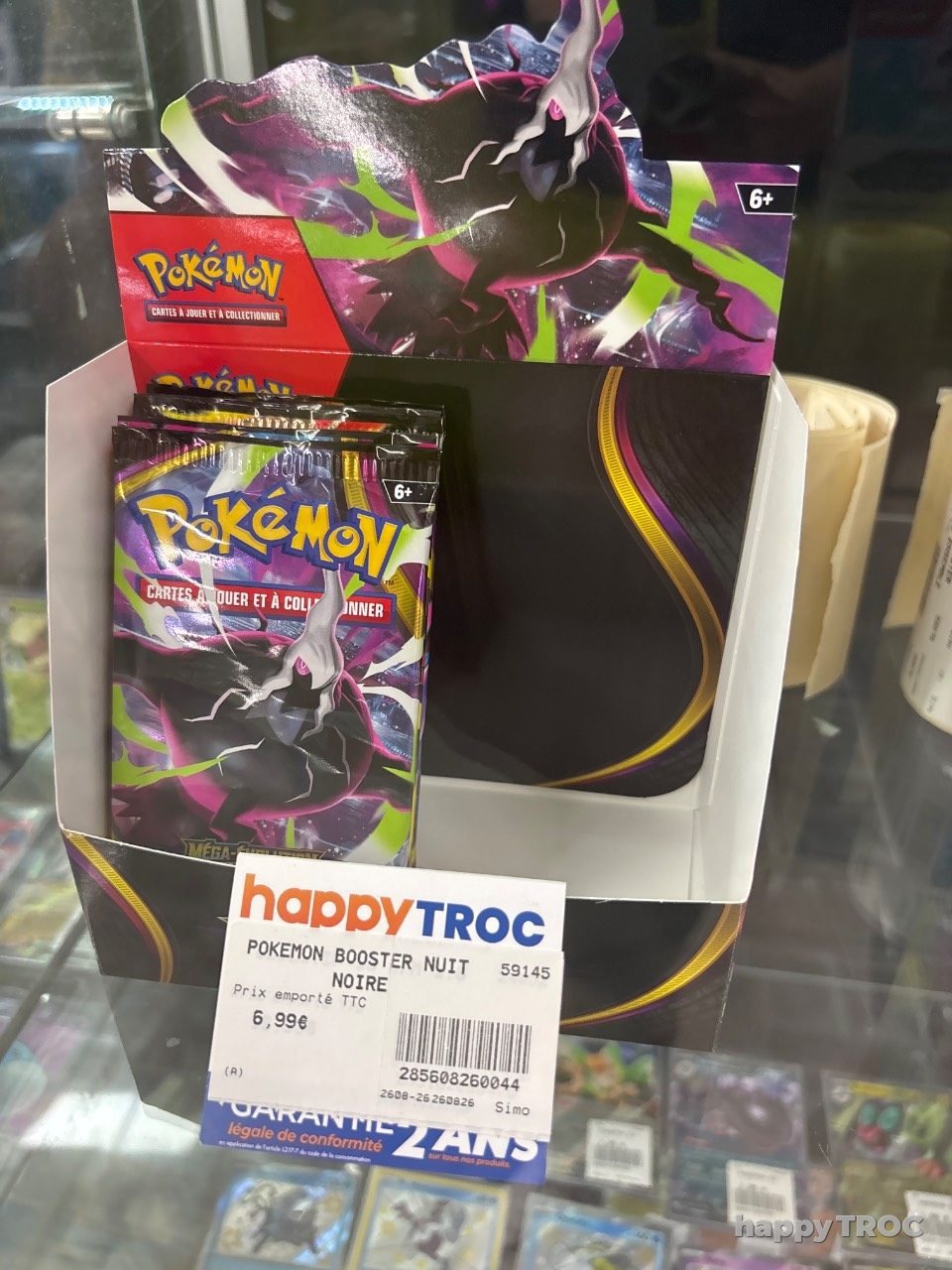 Pokemon booster nuit  noire