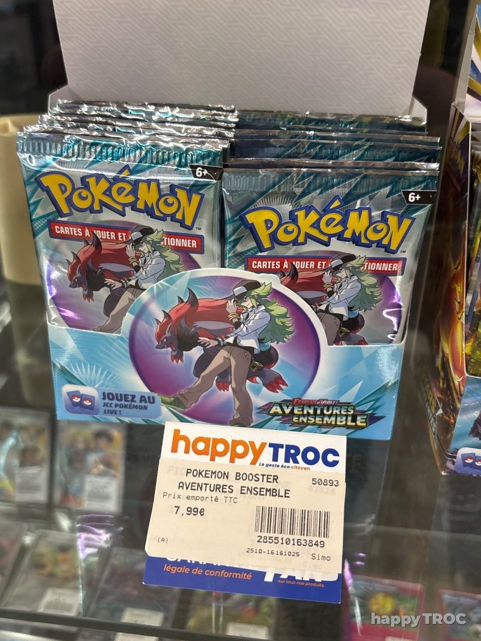 Pokémon booster aventures ensemble
