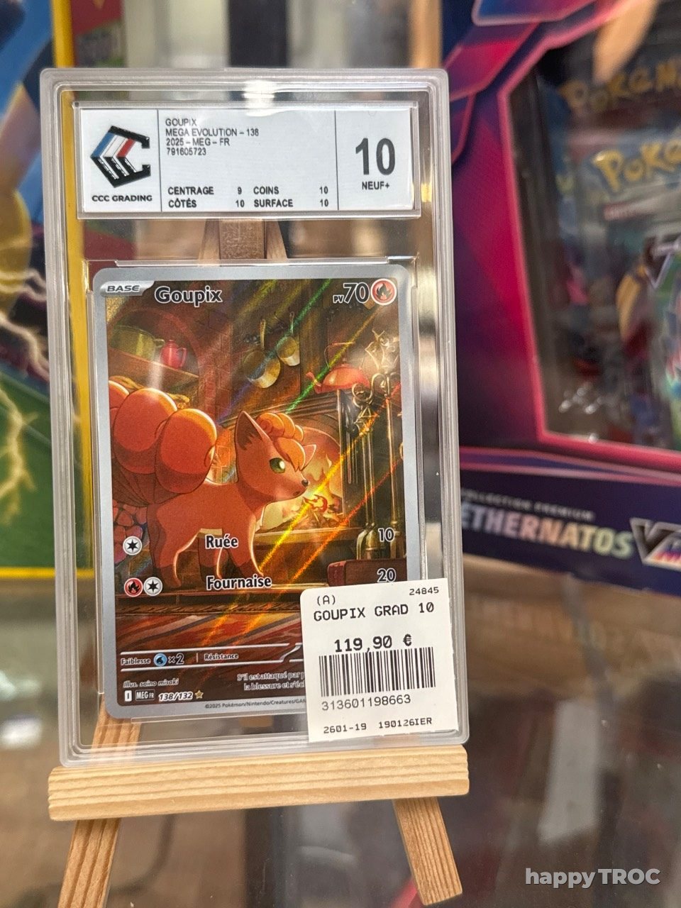 Carte Pokémon, grade 10