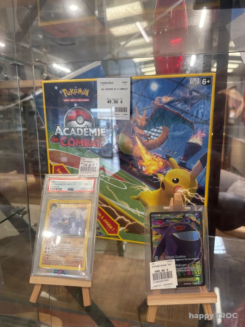 Jeux de société Pokémon, académie de combat