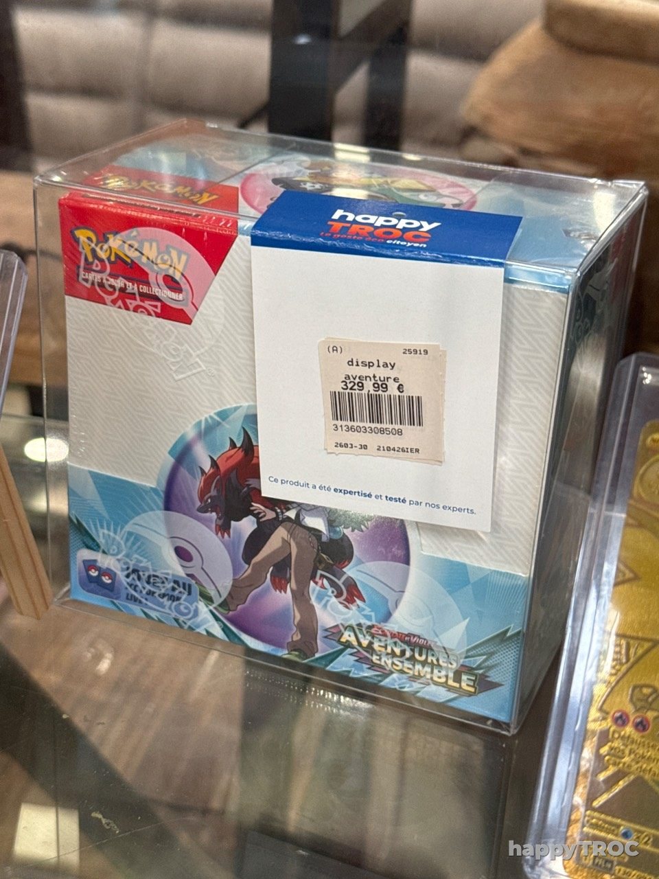 Coffret Pokémon, display aventure