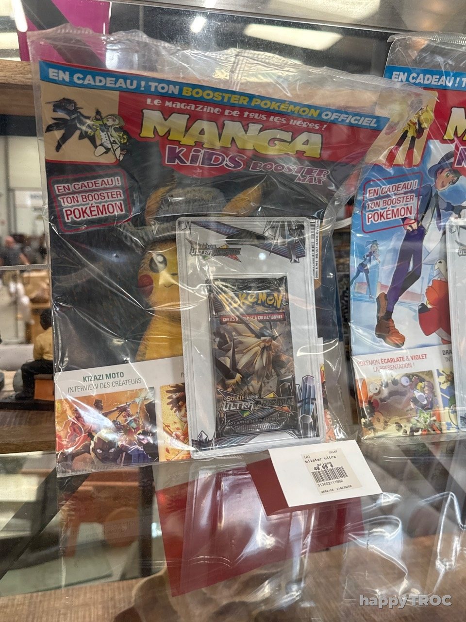 Magasine Pokémon sous blister Ultra Prisme