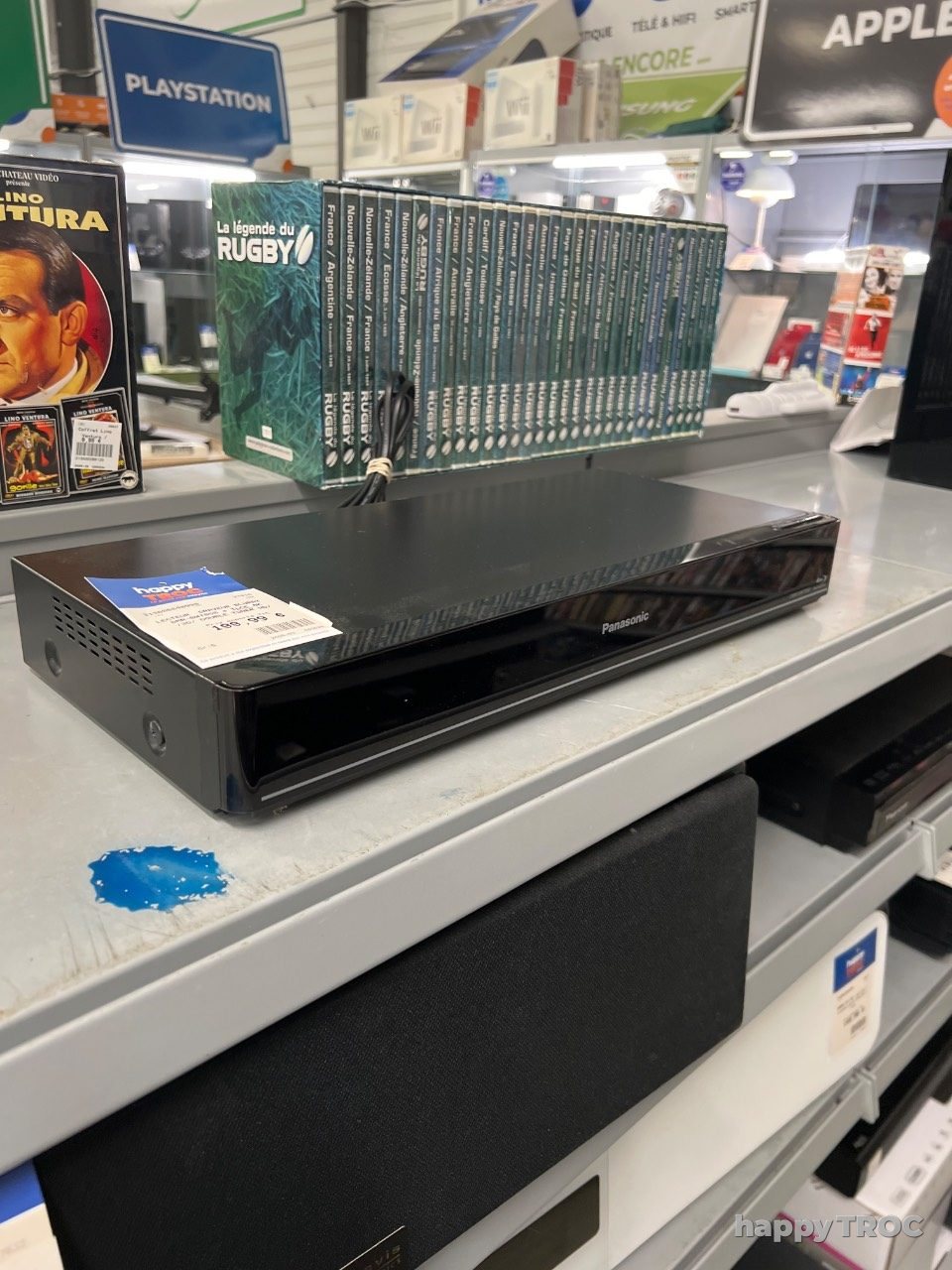 Lecteur graveur bluray dmr-bwt850 tlce 4k 3d double tuner hd