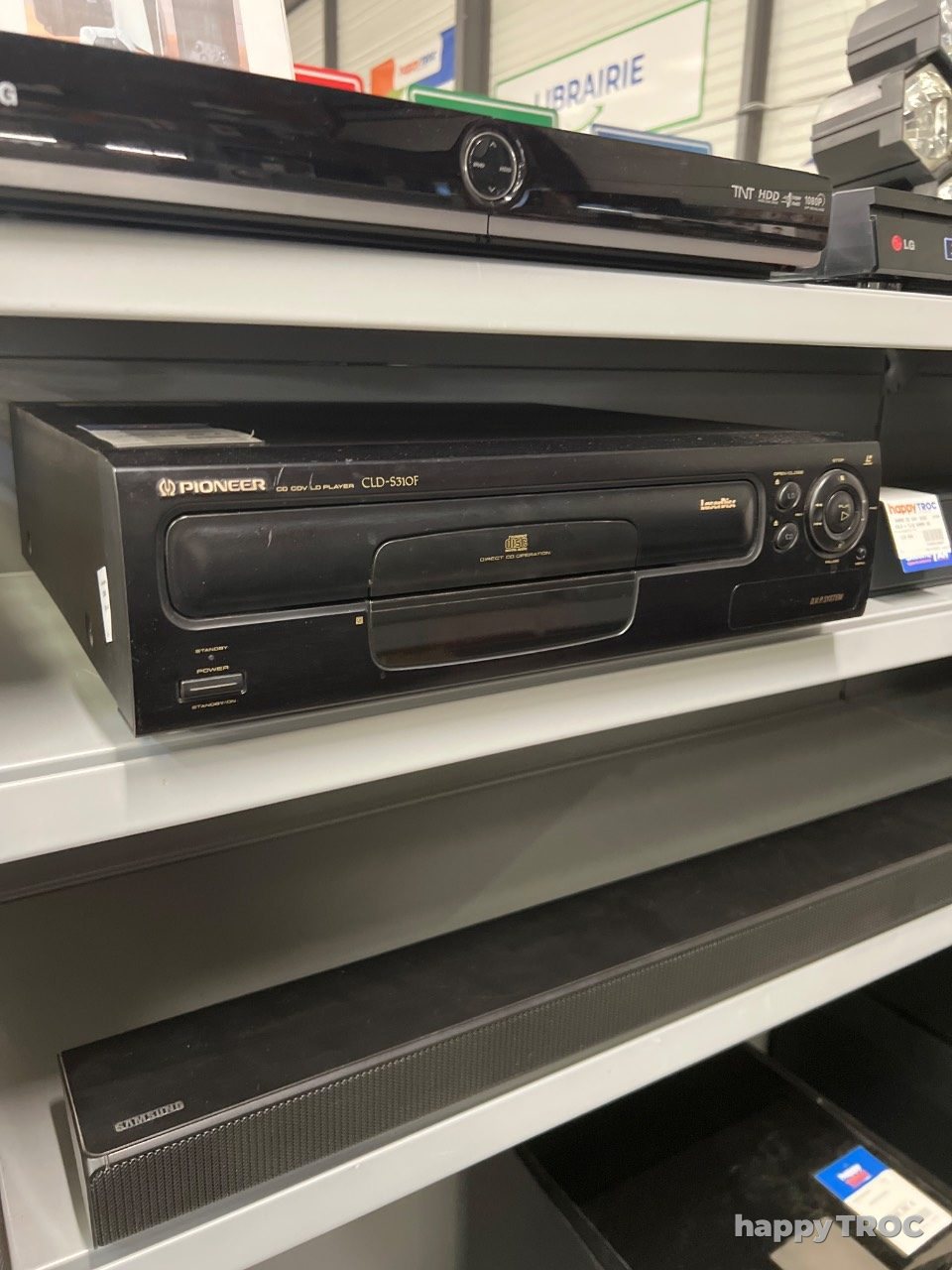 lecteur laserdisc sans telecommande