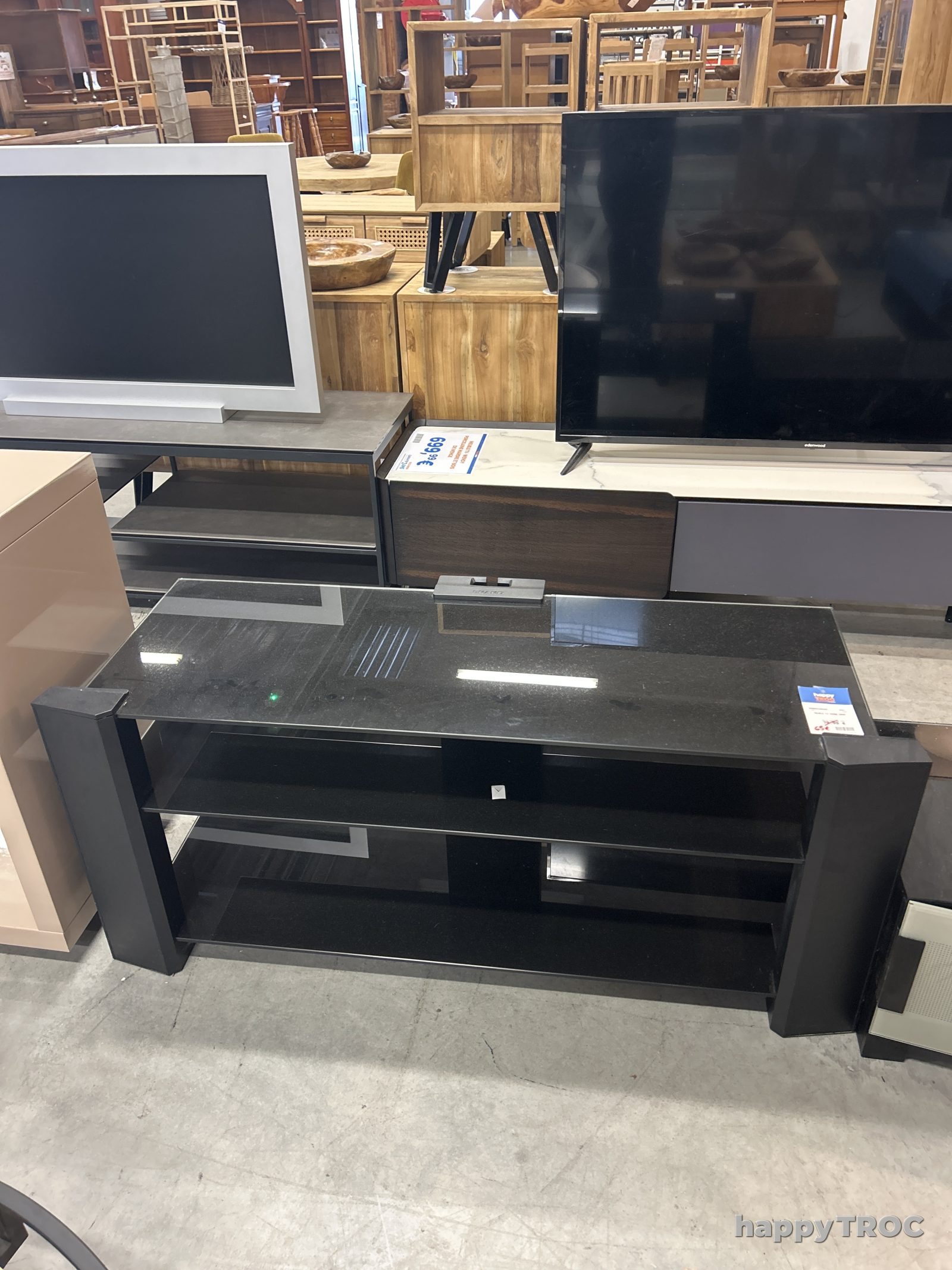 Meuble tv verre erar