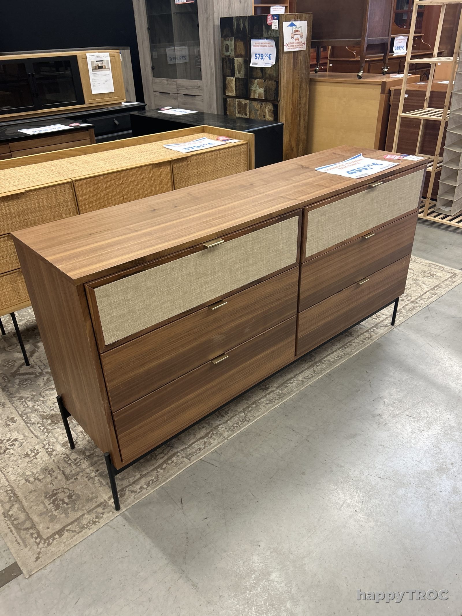 Commode balmore bois fonce
