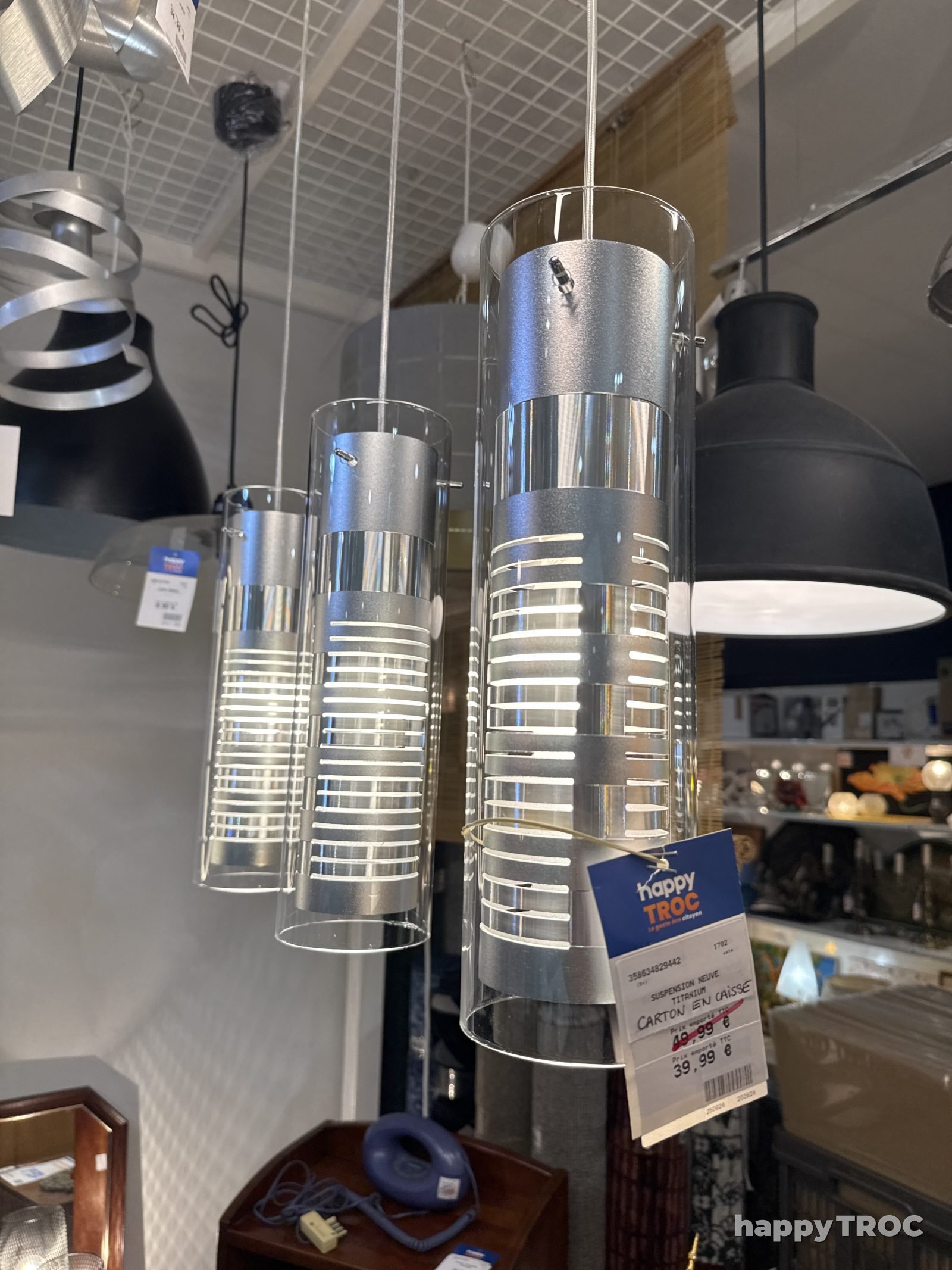 Suspensions triple neuve Titanium en boîte