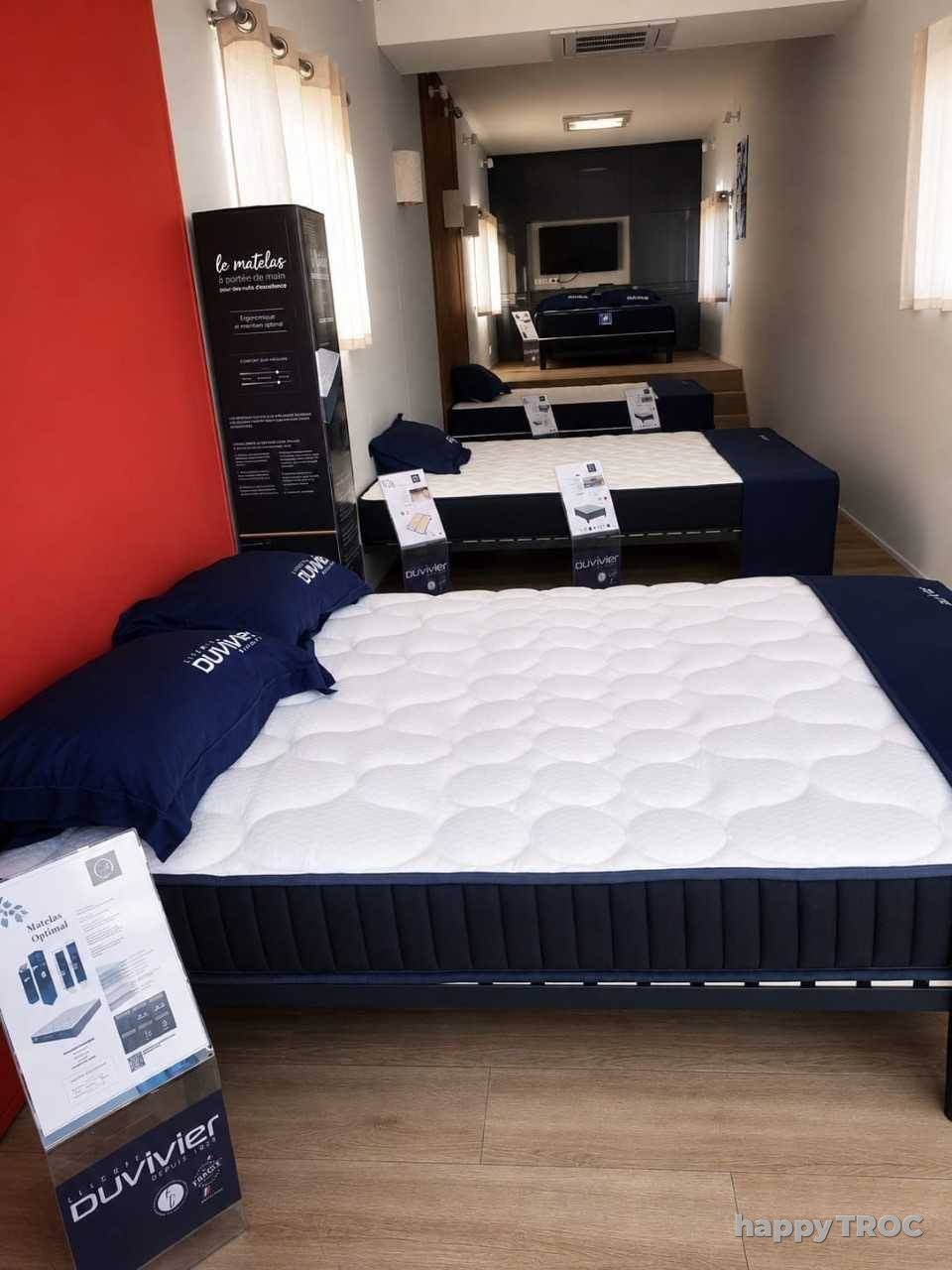 NOUVEAU Matelas OPTIMAL - Ressorts ensachés - Groupe DUVIVIER