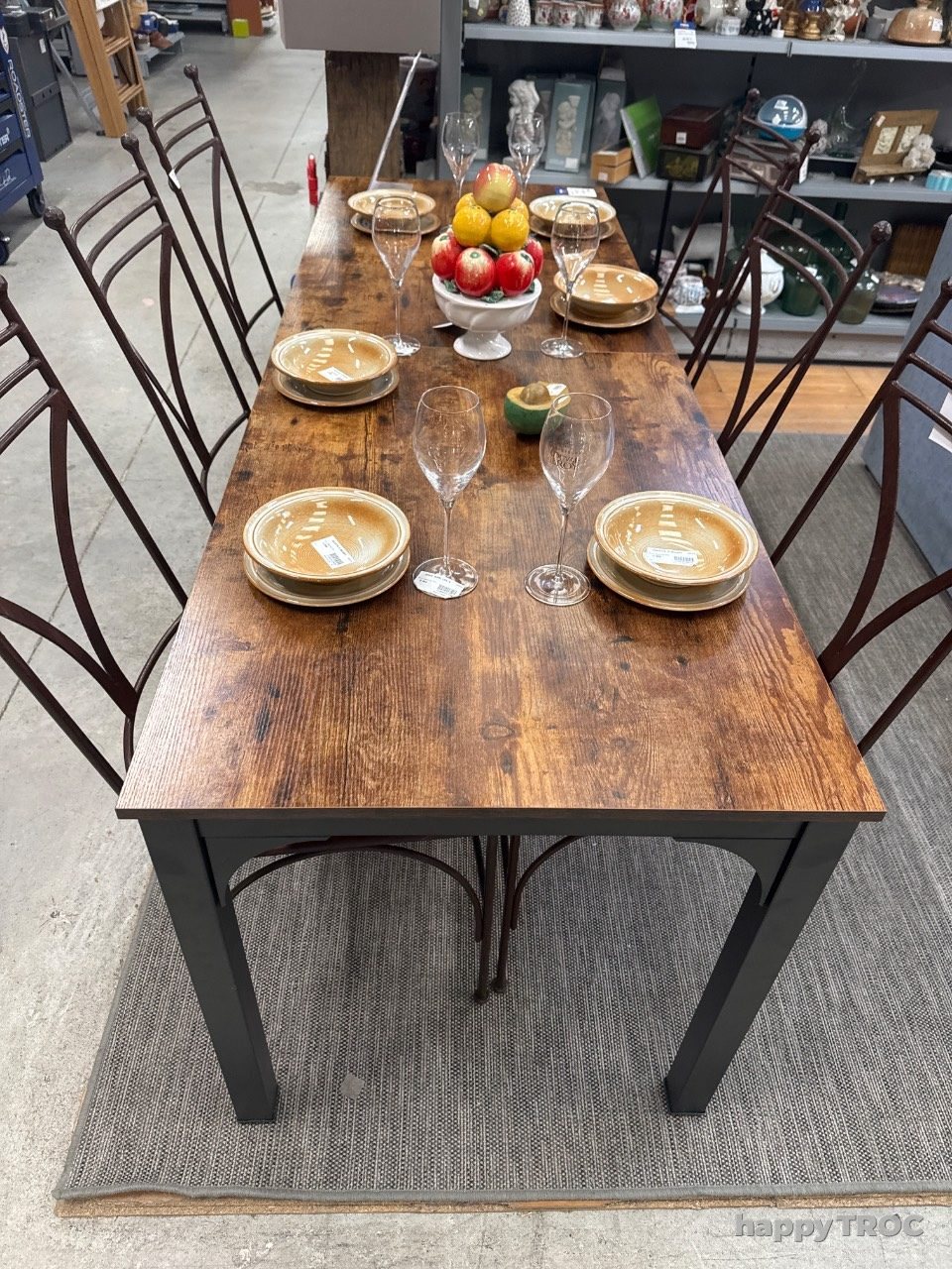 Table style Industrielle