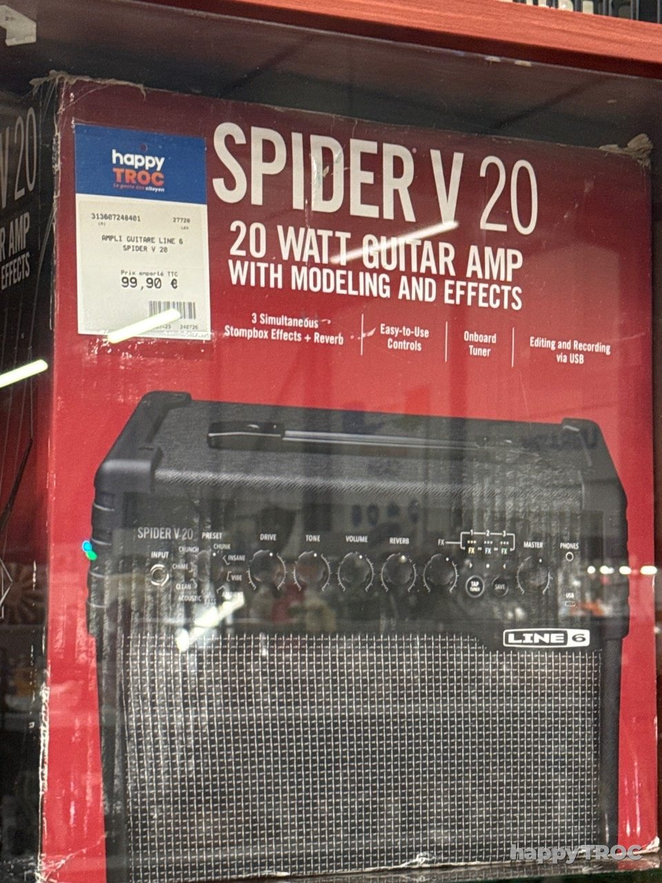 Ampli guitare Line 6 Soieder V 20