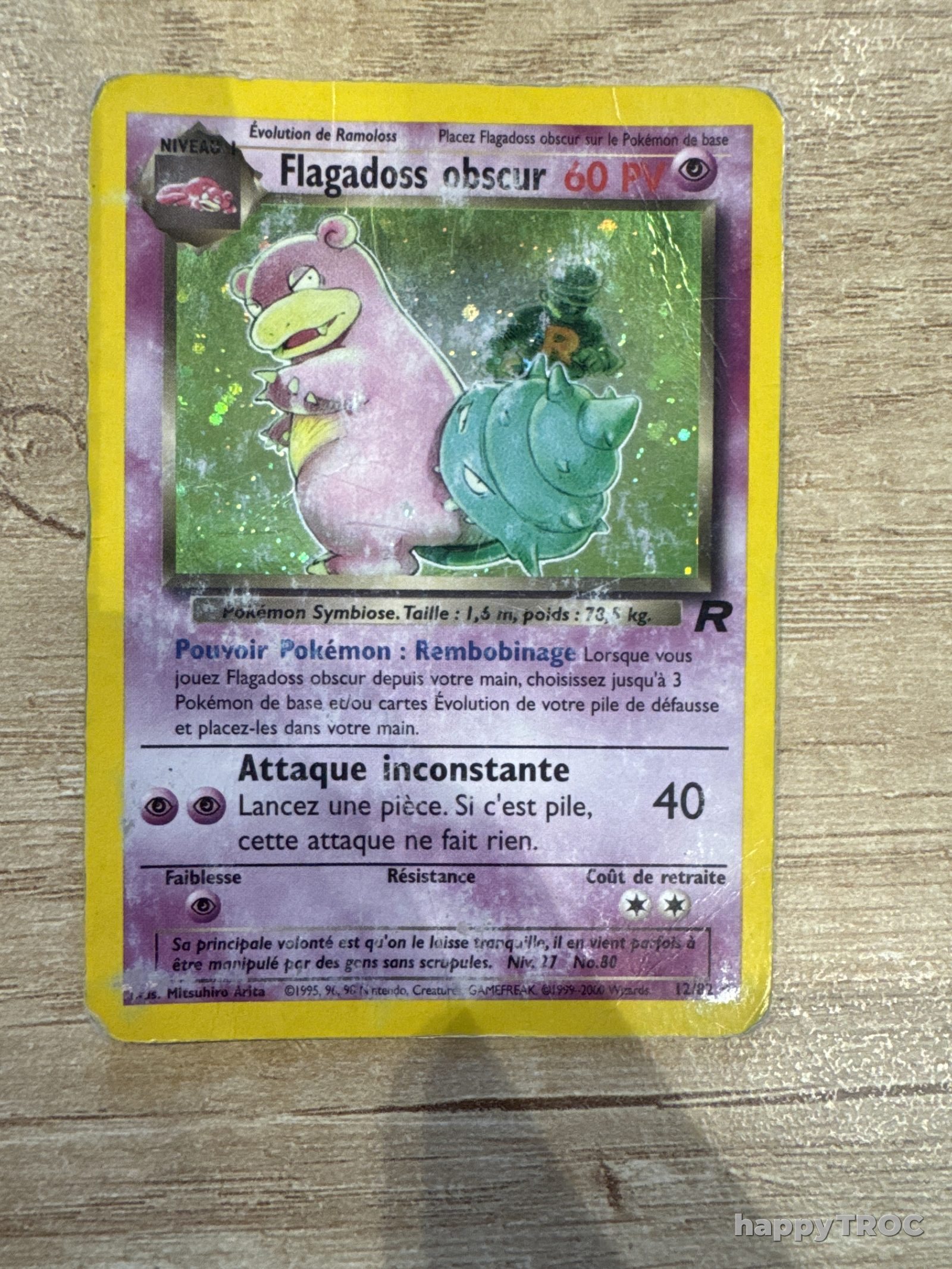 Carte Pokémon flagadoss