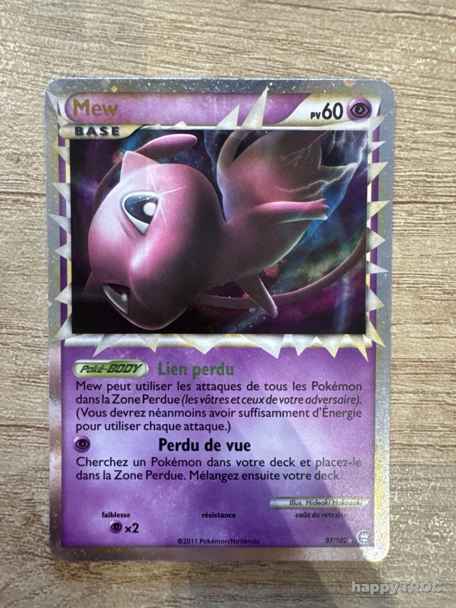 Carte Pokémon mew