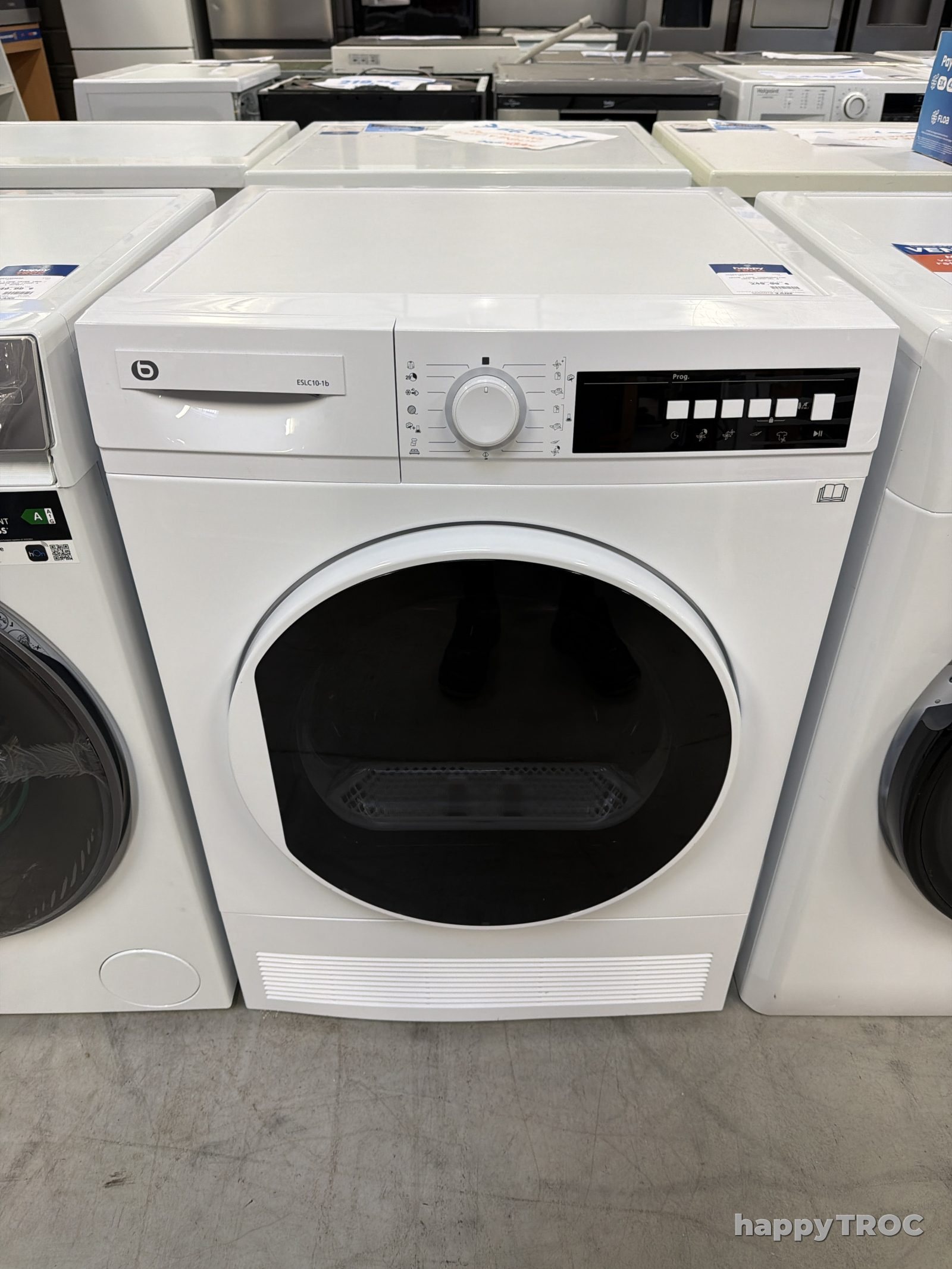 sèche linge condensation 10kg essentiel b