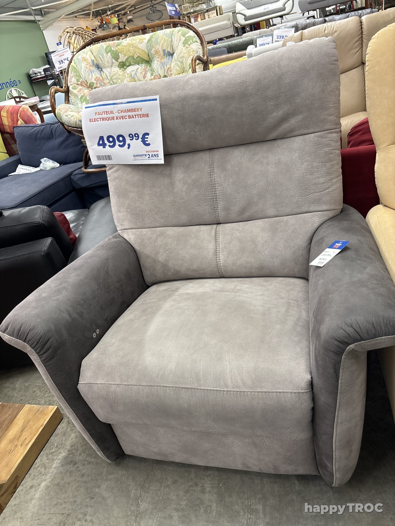Fauteuil Chambéry électrique avec batterie