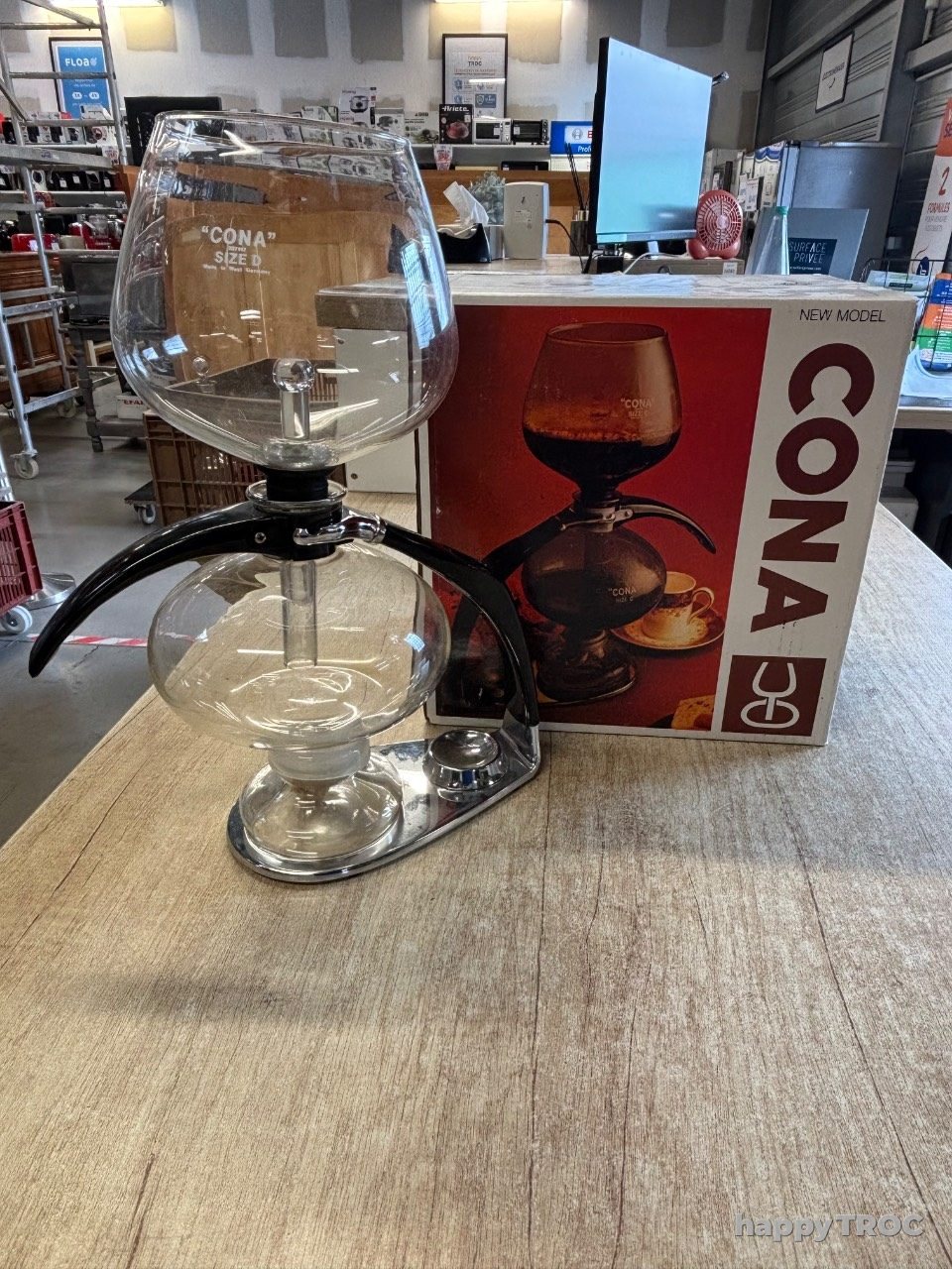 Cafetière ancienne CONA