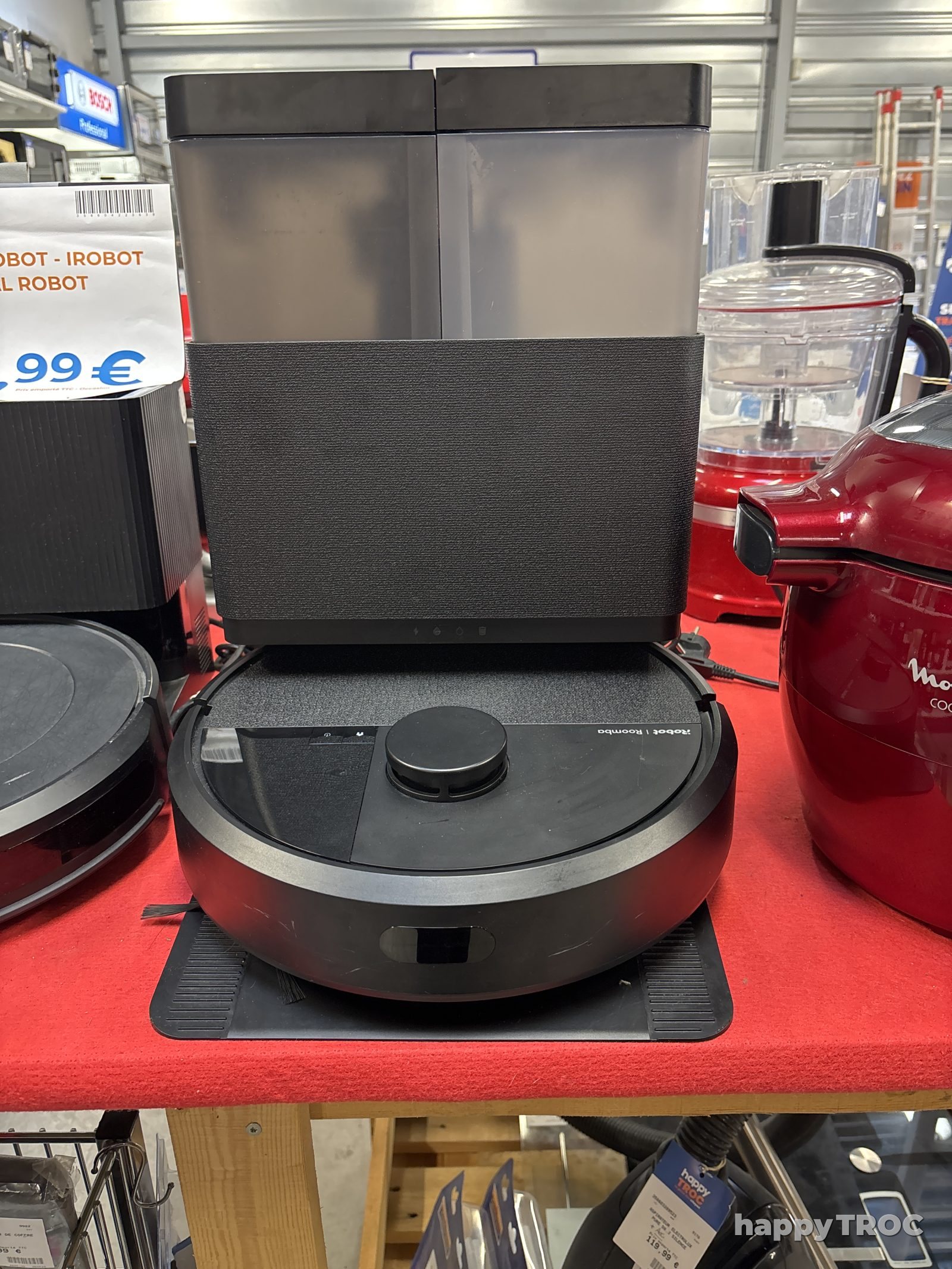 Aspirateur laveur irobot roomba combo plus