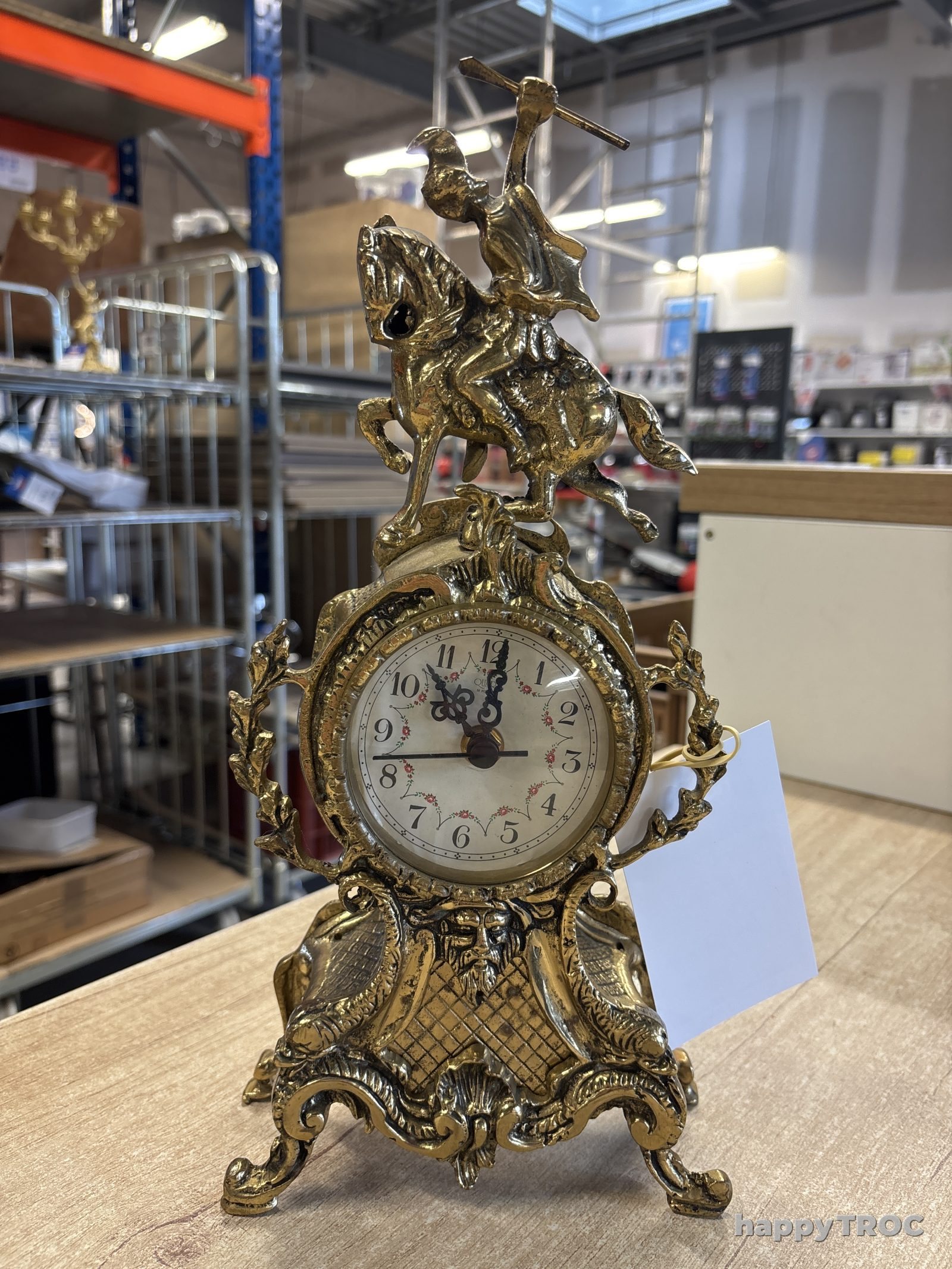 Horloge ancienne en bronze