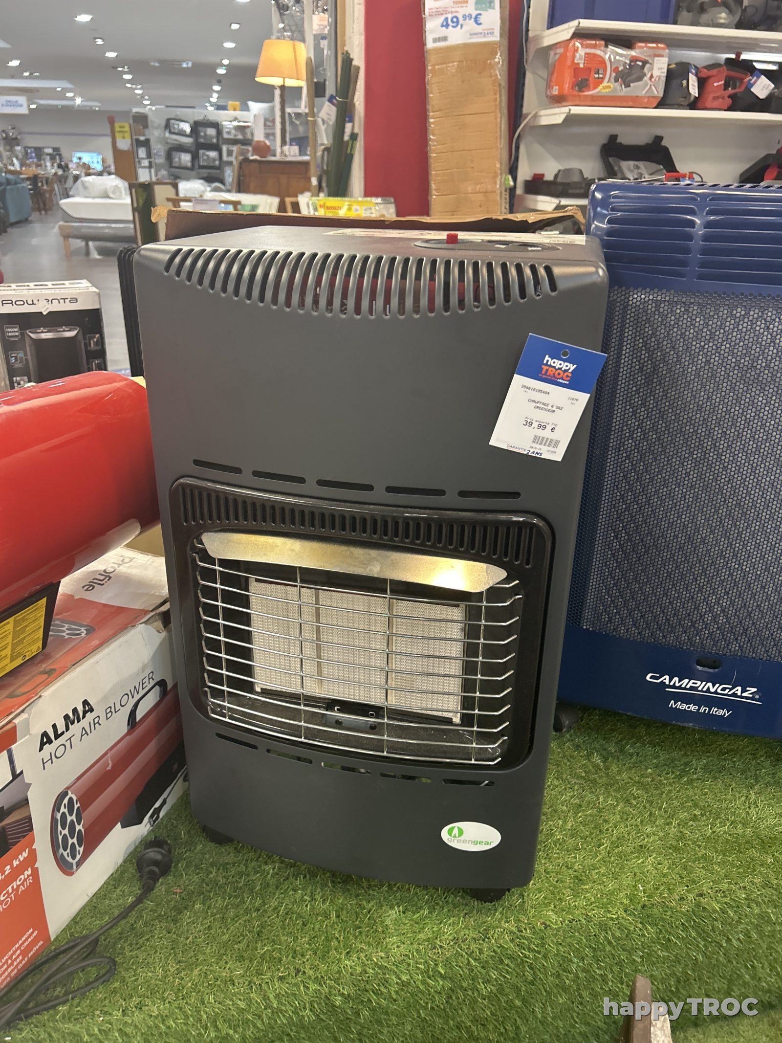 chauffage a gaz greengear