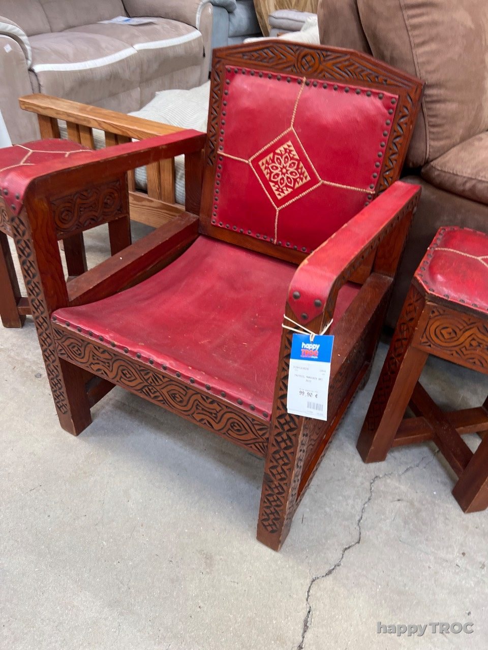 Fauteuil exotique Maroc